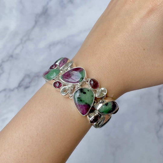 Find The Exceptional Appeal Of Ruby Zoisite Jewelry At Sagacia